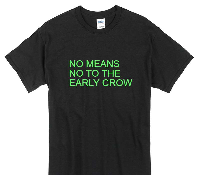 Custom Gildan 100% Cotton Black T-Shirt