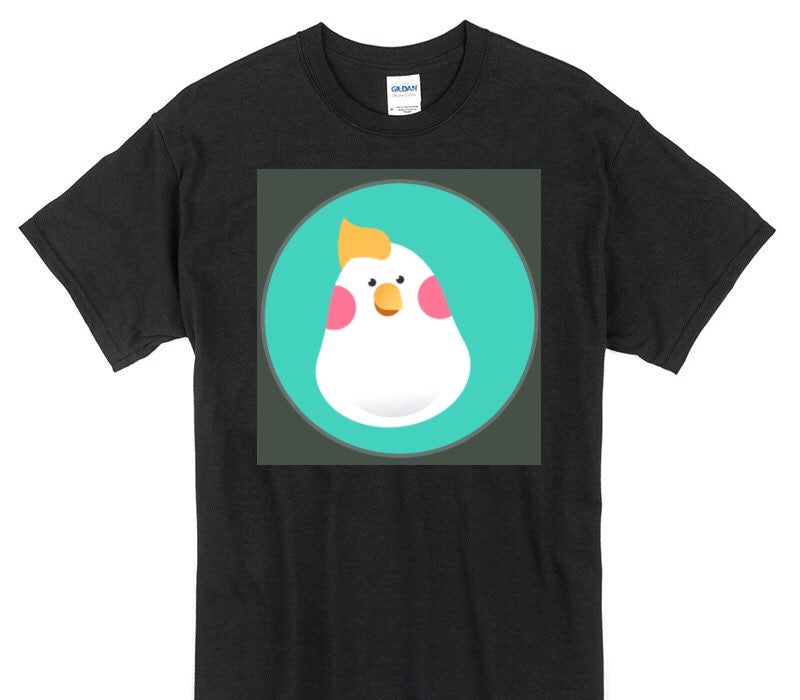Custom Gildan 100% Cotton Black T-Shirt