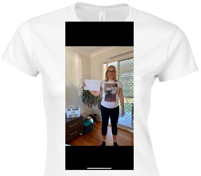 Custom Womens Soft Style 100% Cotton White T-Shirt