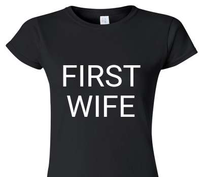 Custom Womens Soft Style 100% Cotton Black T-Shirt