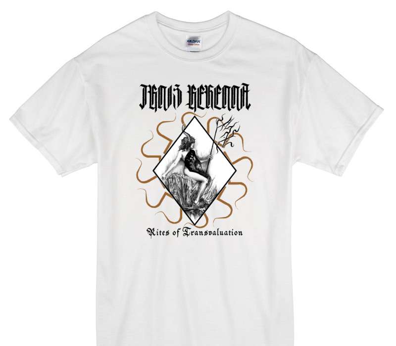 Custom Gildan 100% Cotton White T-Shirt