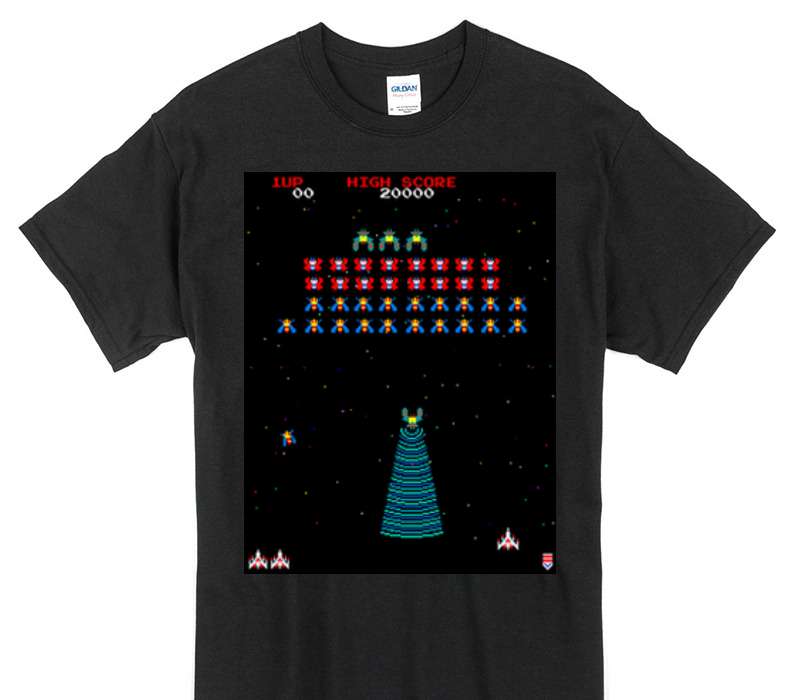 Custom Gildan 100% Cotton Black T-Shirt