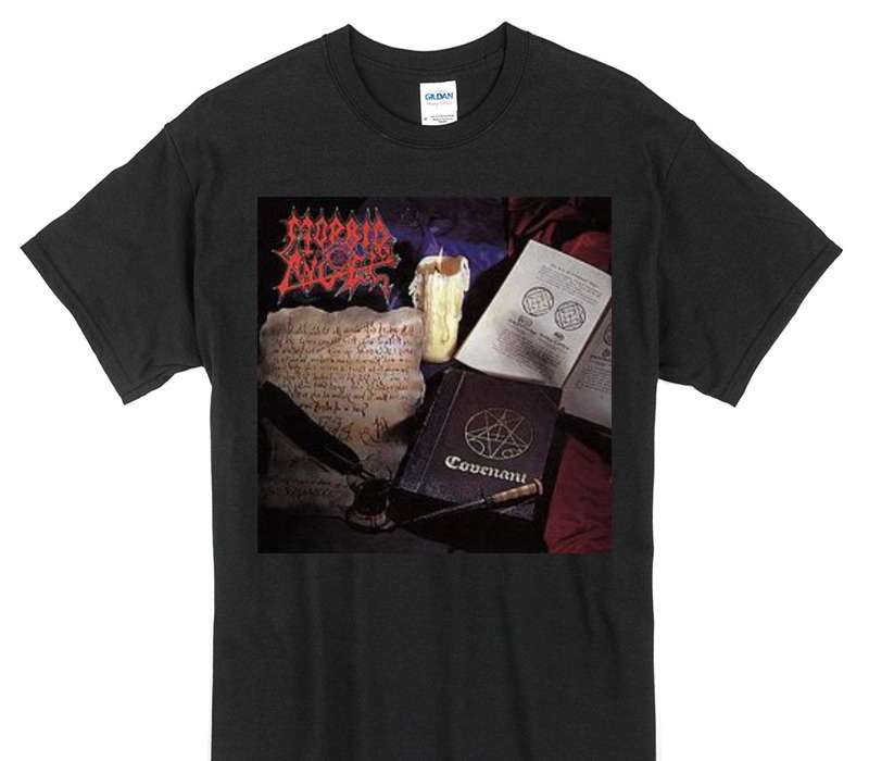Custom Gildan 100% Cotton Black T-Shirt