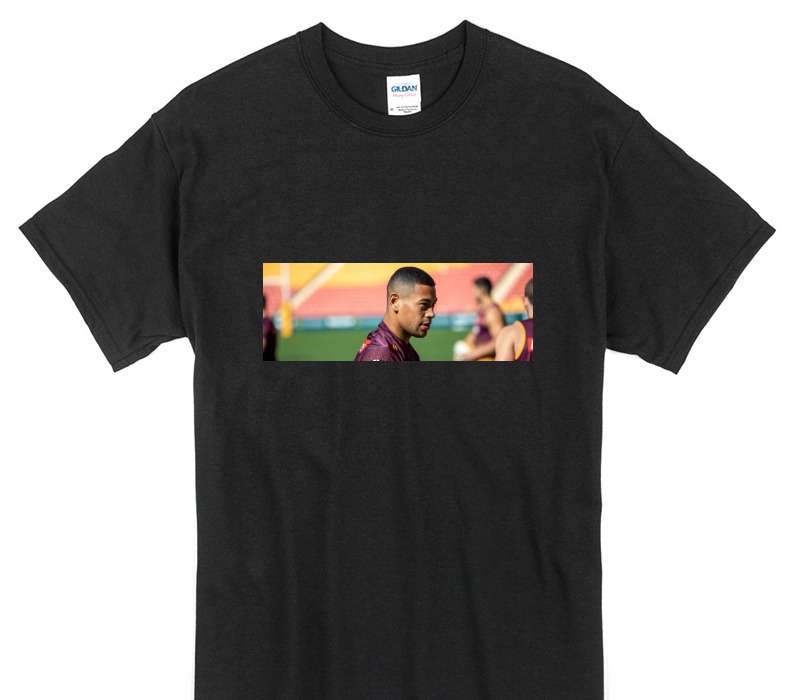 Custom Gildan 100% Cotton Black T-Shirt