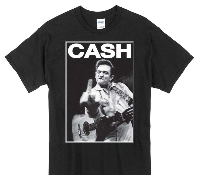 Custom Gildan 100% Cotton Black T-Shirt