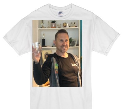Custom Gildan 100% Cotton White T-Shirt