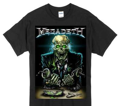 Custom Gildan 100% Cotton Black T-Shirt