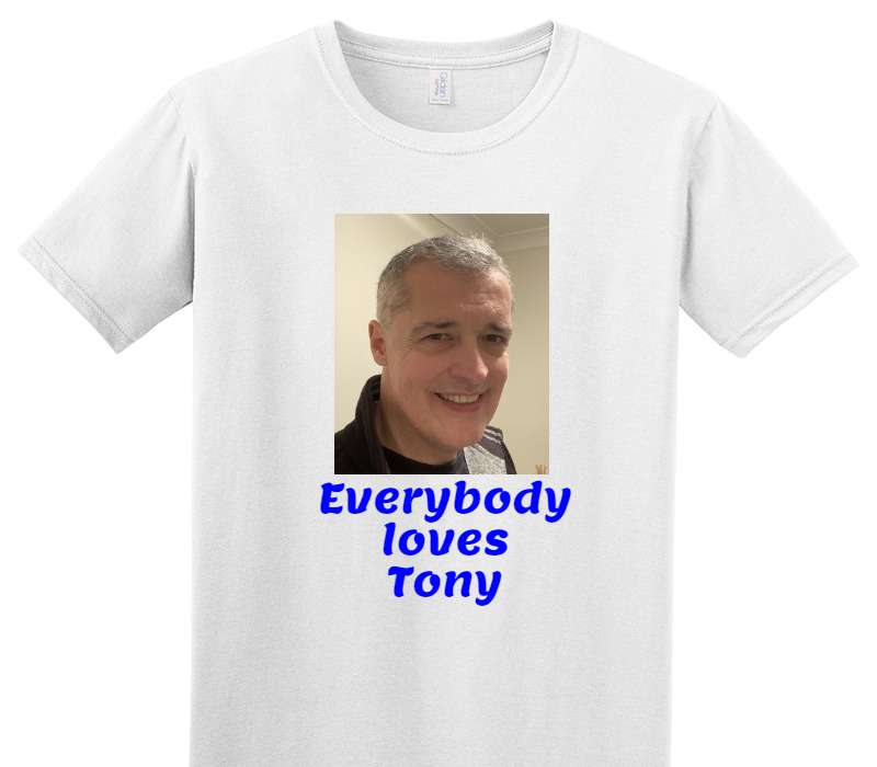 Custom Adult Soft Style 100% Cotton White T-Shirt