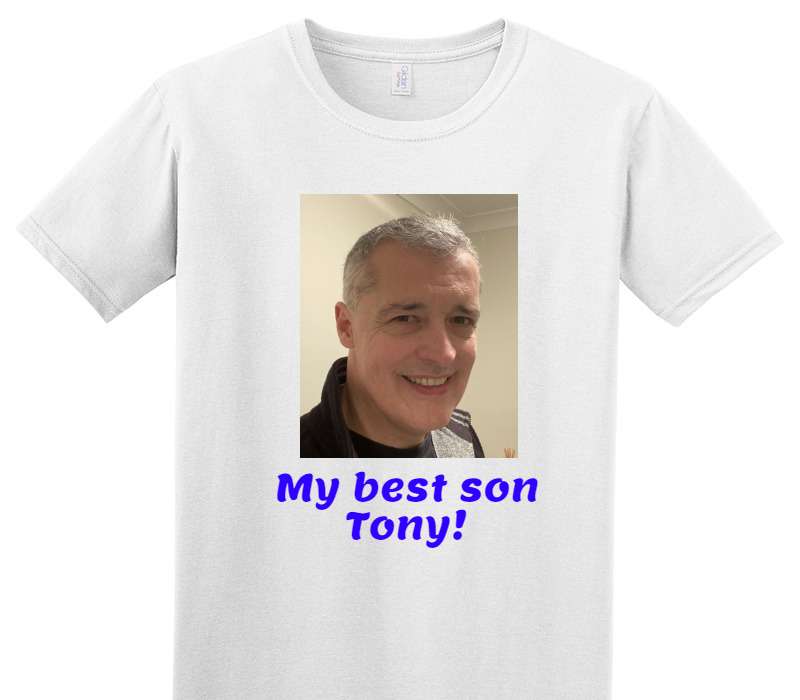 Custom Adult Soft Style 100% Cotton White T-Shirt