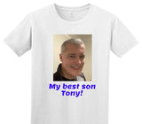Custom Adult Soft Style 100% Cotton White T-Shirt