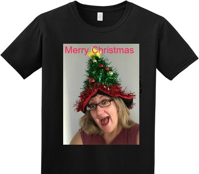 Custom Adult Soft Style 100% Cotton Black T-Shirt