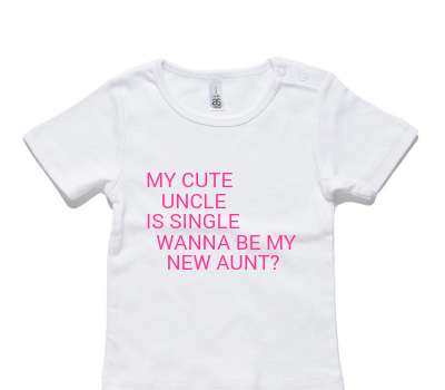 Custom AS Colour White Baby T-Shirt