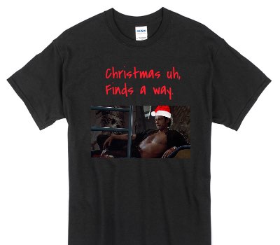 Custom Gildan 100% Cotton Black T-Shirt