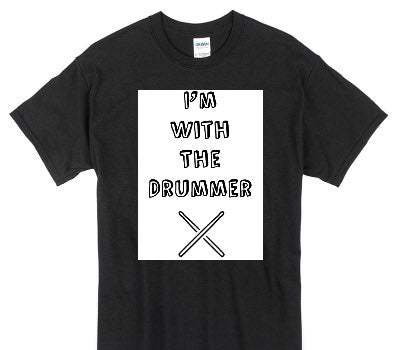 Custom Gildan 100% Cotton Black T-Shirt