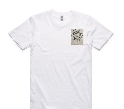 Custom AS Colour 100% Cotton White T-Shirt