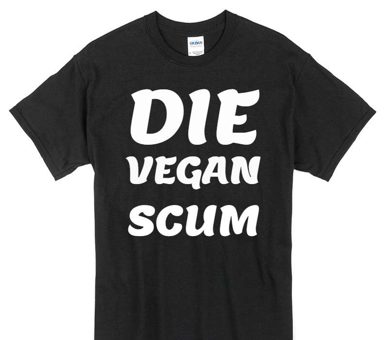 Custom Gildan 100% Cotton Black T-Shirt