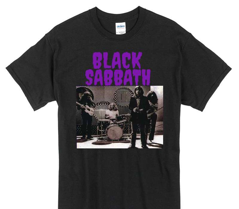 Custom Gildan 100% Cotton Black T-Shirt