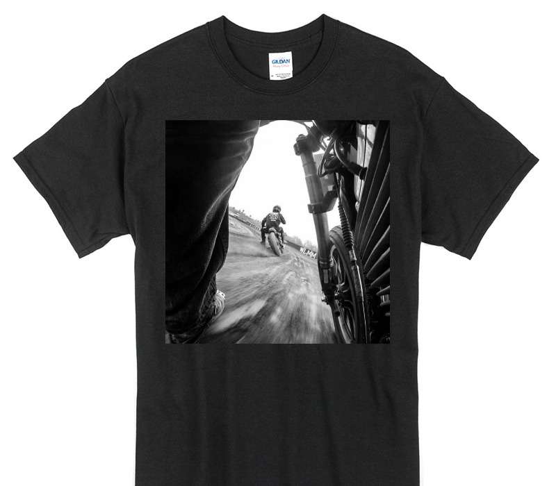 Custom Gildan 100% Cotton Black T-Shirt
