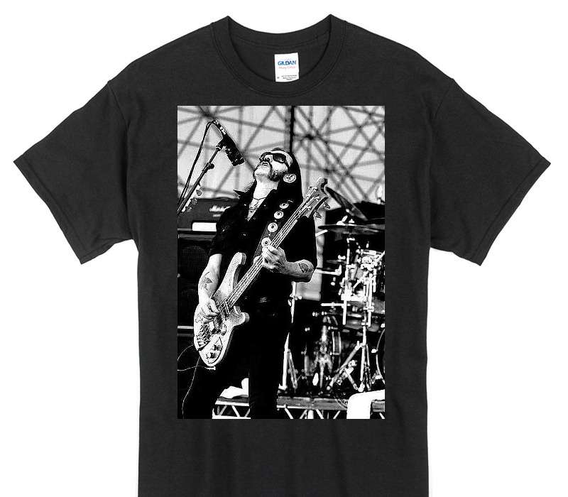 Custom Gildan 100% Cotton Black T-Shirt
