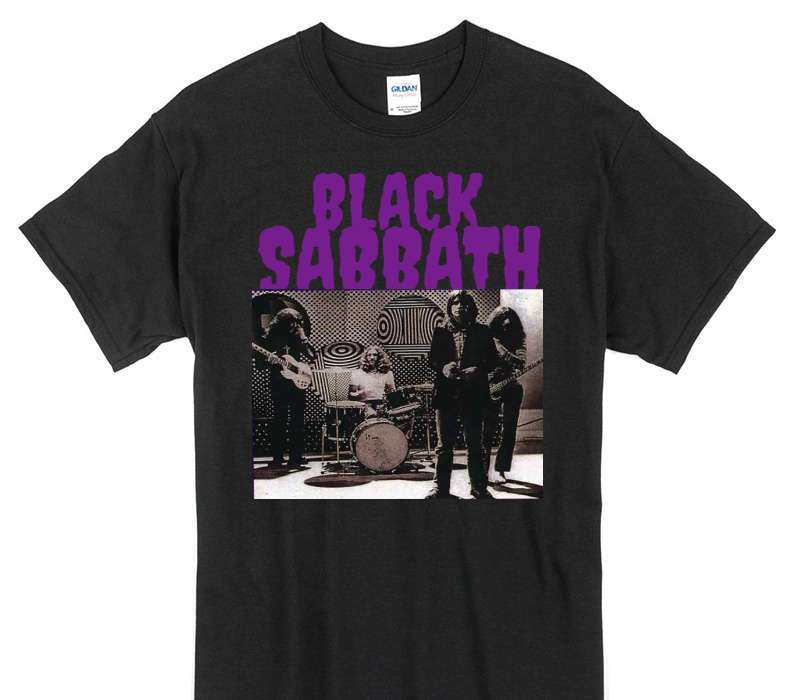 Custom Gildan 100% Cotton Black T-Shirt
