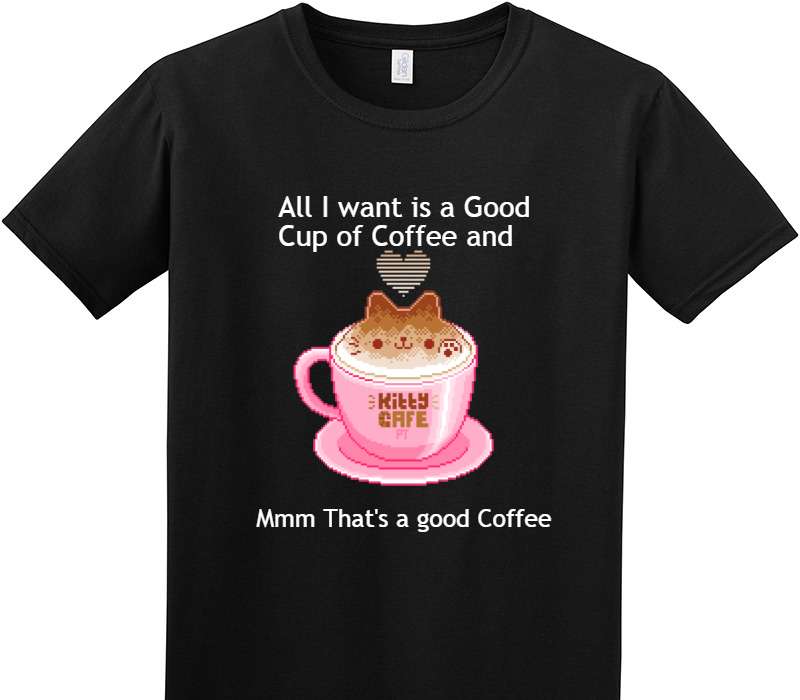 Custom Adult Soft Style 100% Cotton Black T-Shirt