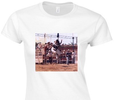 Custom Womens Soft Style 100% Cotton White T-Shirt