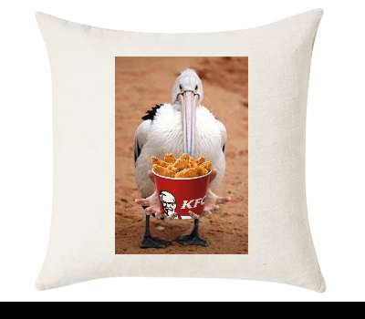 Custom Cushion Cover 50cm x 50 cm Off White