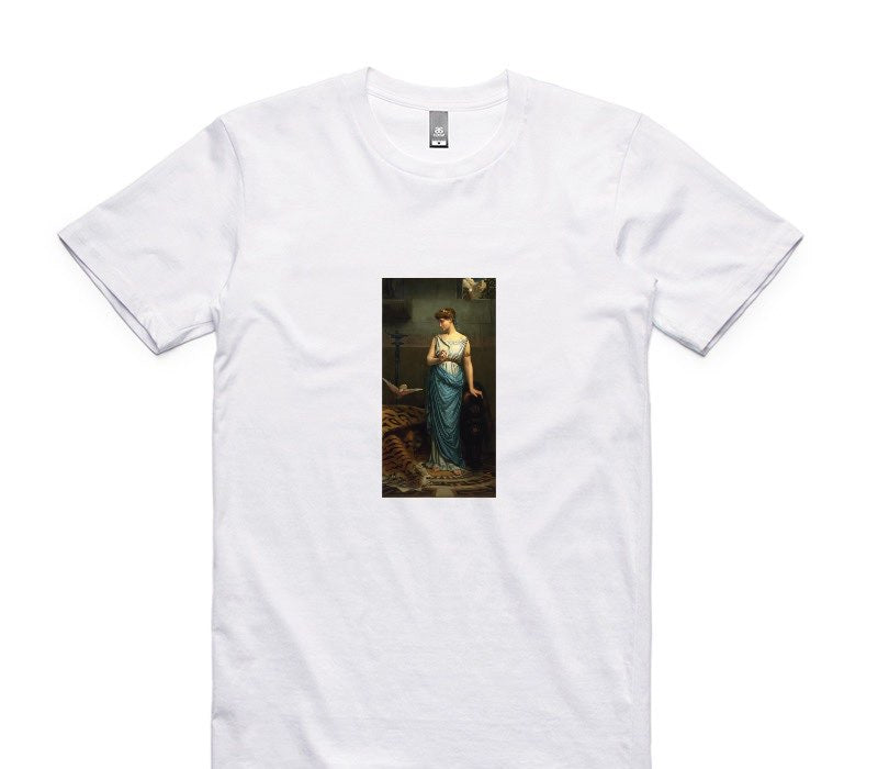 Custom AS Colour 100% Cotton White T-Shirt