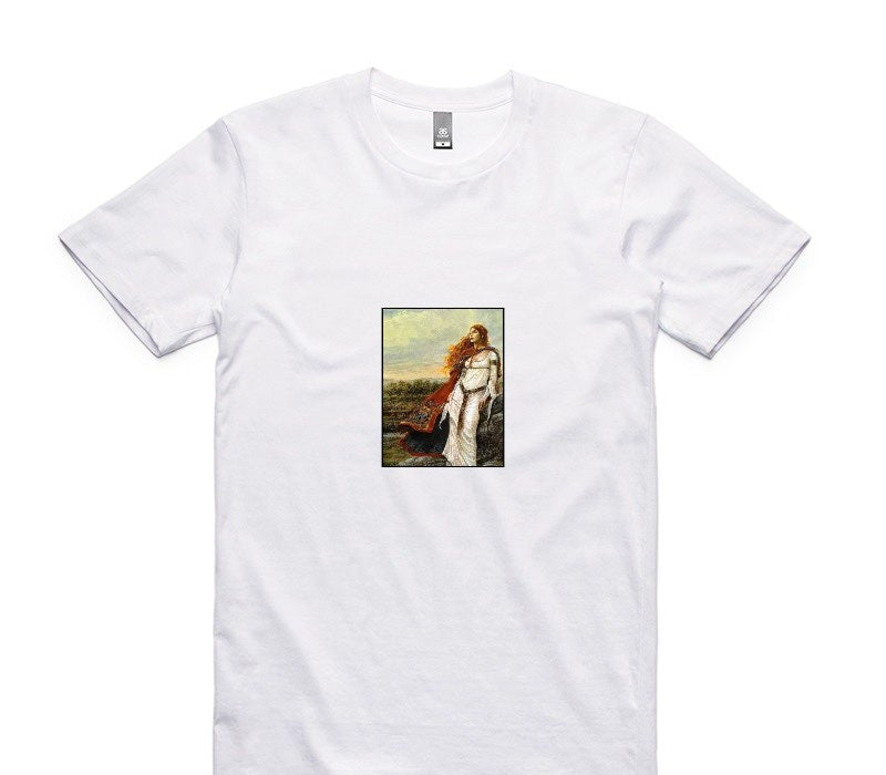 Custom AS Colour 100% Cotton White T-Shirt