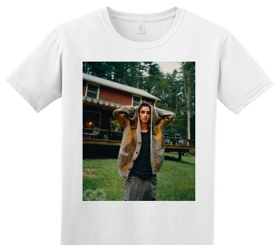 Custom Adult Soft Style 100% Cotton White T-Shirt
