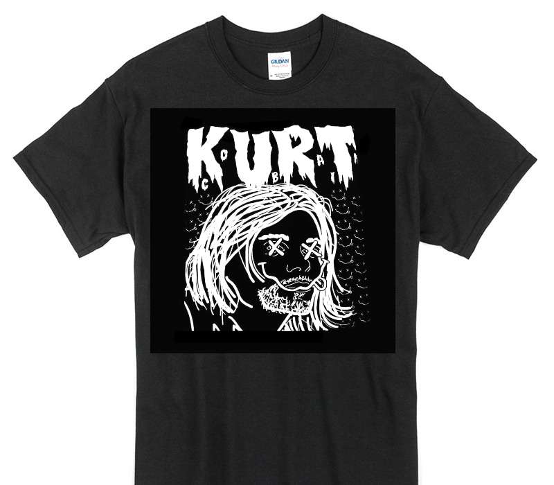 Custom Gildan 100% Cotton Black T-Shirt