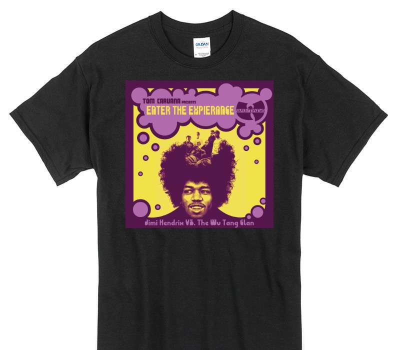 Custom Gildan 100% Cotton Black T-Shirt