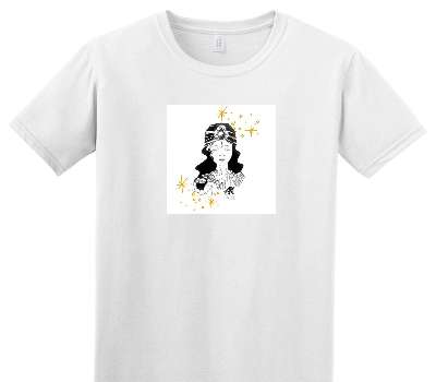 Custom Adult Soft Style 100% Cotton White T-Shirt