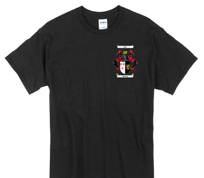 Custom Gildan 100% Cotton Black T-Shirt