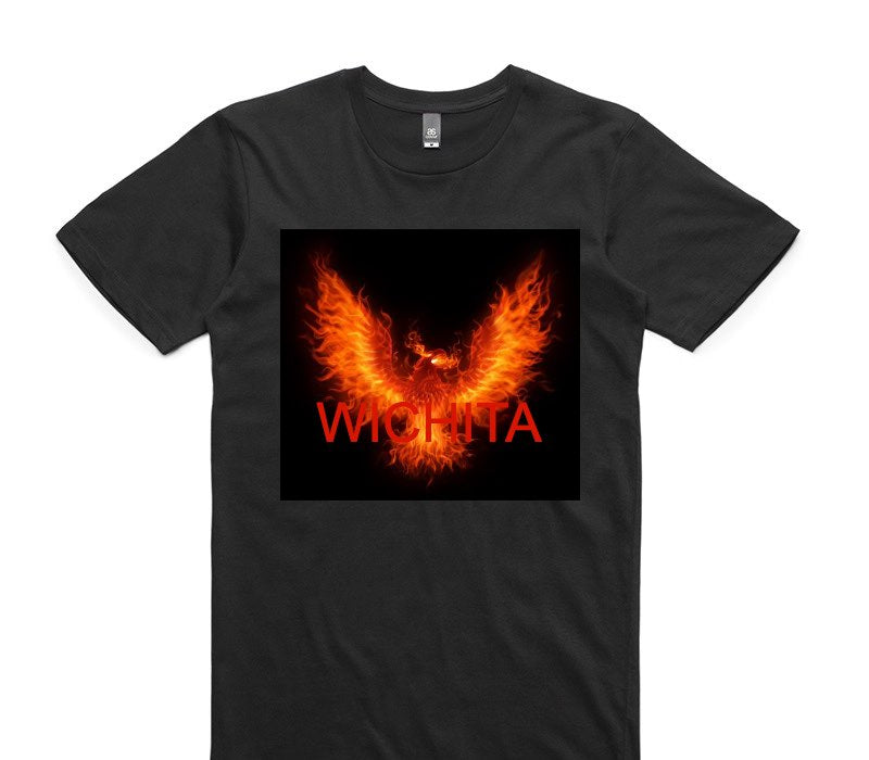 Custom AS Colour 100% Cotton Black T-Shirt