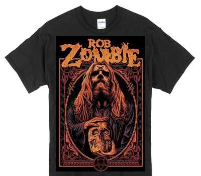 Custom Gildan 100% Cotton Black T-Shirt
