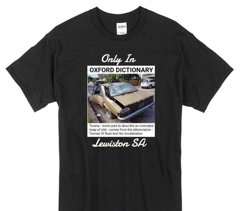 Custom Gildan 100% Cotton Black T-Shirt