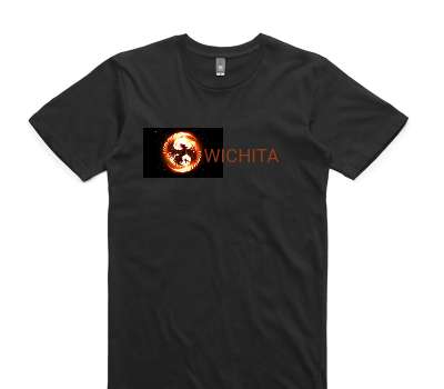 Custom AS Colour 100% Cotton Black T-Shirt