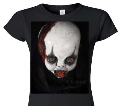 Custom Womens Soft Style 100% Cotton Black T-Shirt