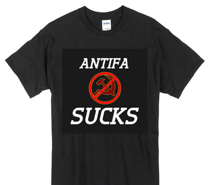 Custom Gildan 100% Cotton Black T-Shirt