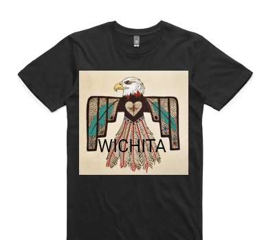 Custom AS Colour 100% Cotton Black T-Shirt