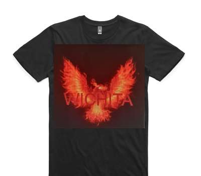 Custom AS Colour 100% Cotton Black T-Shirt