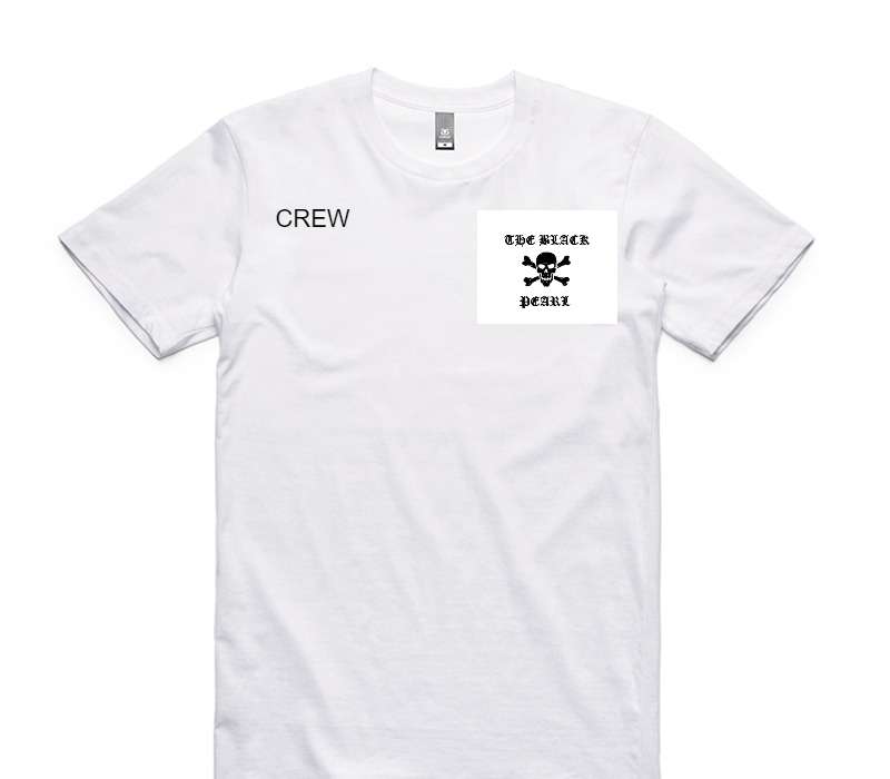 Custom AS Colour 100% Cotton White T-Shirt
