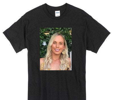 Custom Gildan 100% Cotton Black T-Shirt