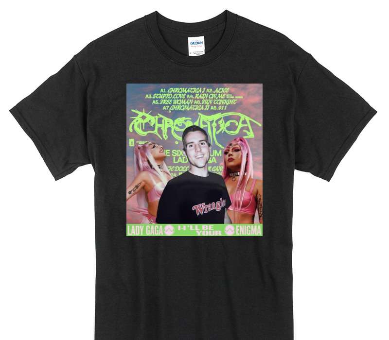 Custom Gildan 100% Cotton Black T-Shirt