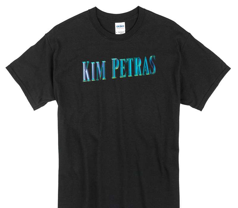 Custom Gildan 100% Cotton Black T-Shirt