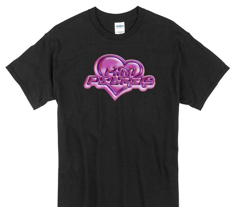Custom Gildan 100% Cotton Black T-Shirt