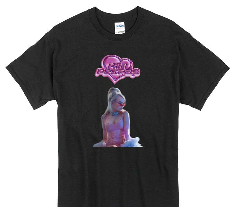 Custom Gildan 100% Cotton Black T-Shirt