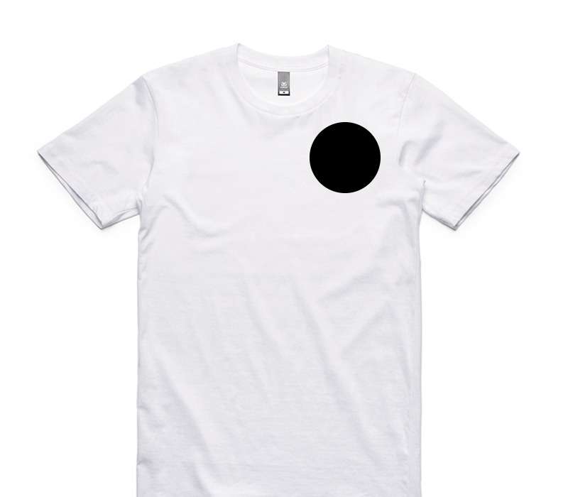 Custom AS Colour 100% Cotton White T-Shirt