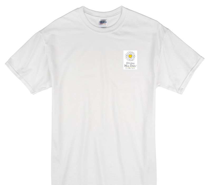 Custom Gildan 100% Cotton White T-Shirt